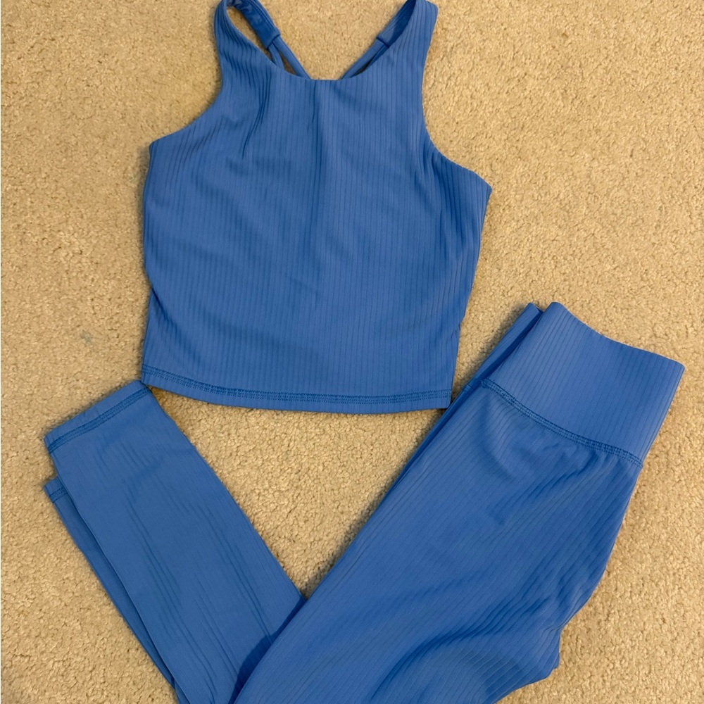 All in Motion Blue Activewear Set